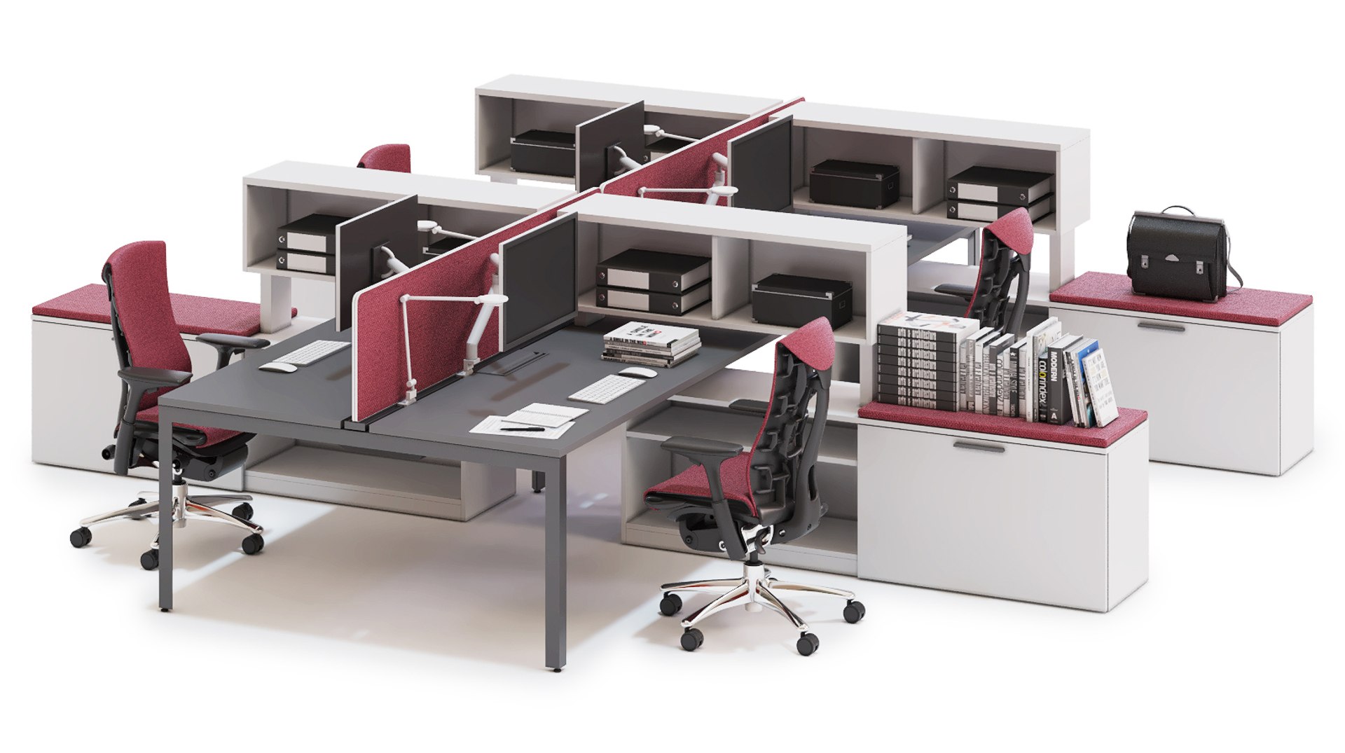 Herman Miller Layout 3D Model - TurboSquid 1486737