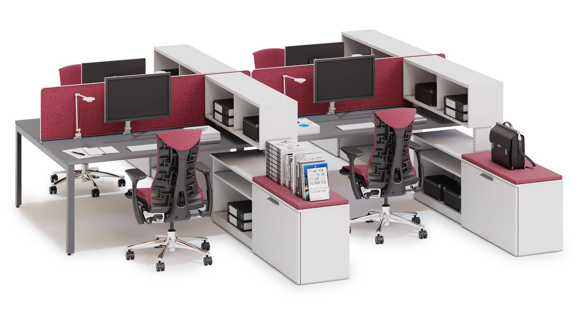 Herman Miller Layout 3D Model - TurboSquid 1486737