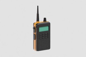 3D Walkie Talkie model