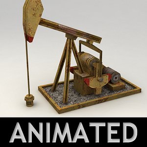 3ds max oil rig tank animation