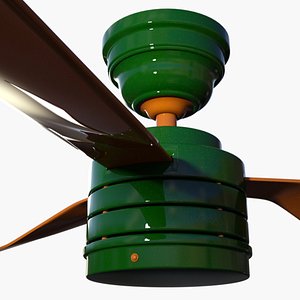 m1nn0taur ceiling fan 3D model