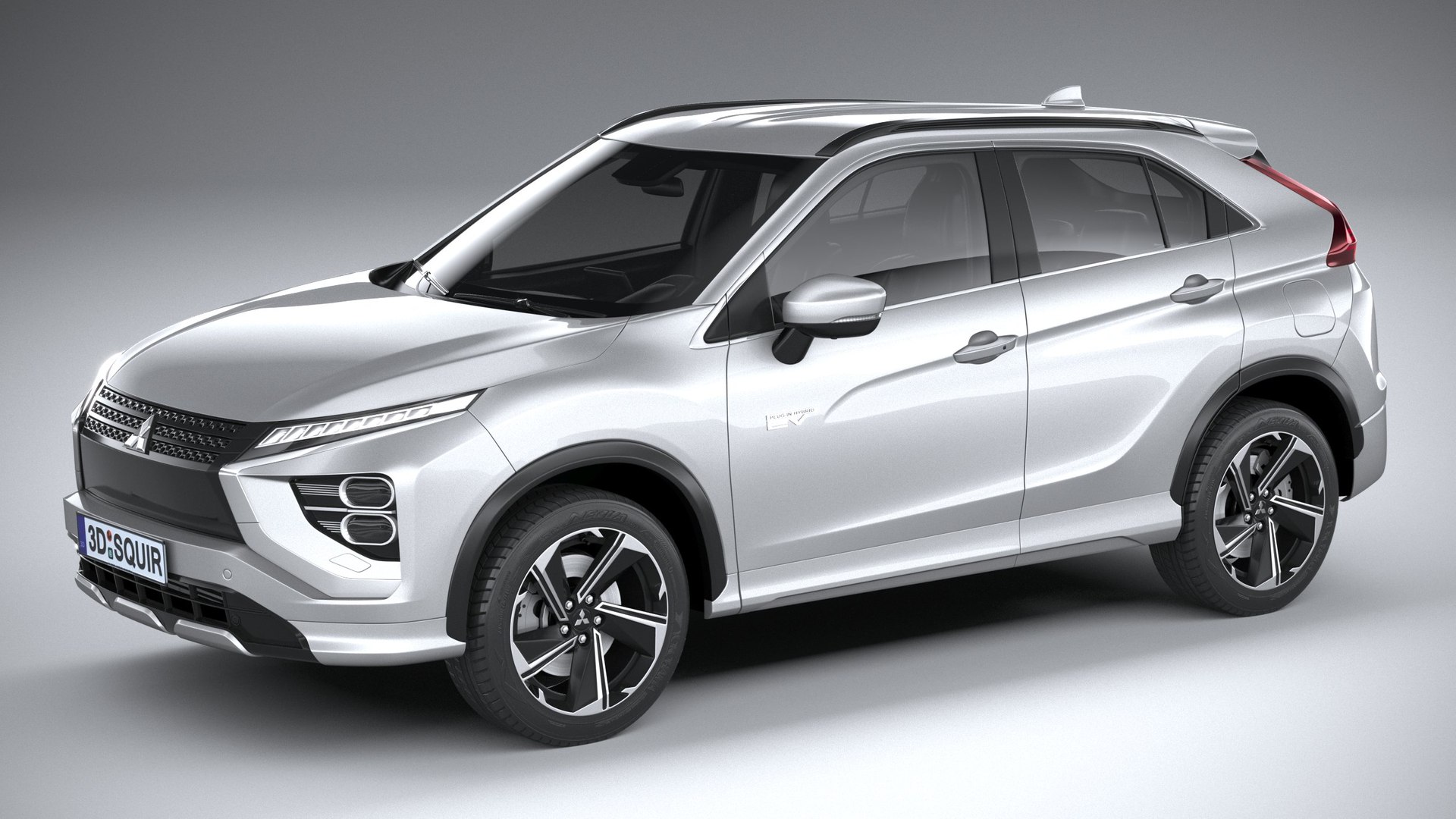 三菱eclipse cross 20223d模型
