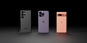 3D Collection Of Top and Latest Smartphones model