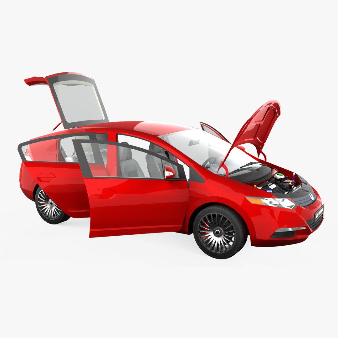3D model Honda insight 2010 lowpoly TurboSquid 2073354