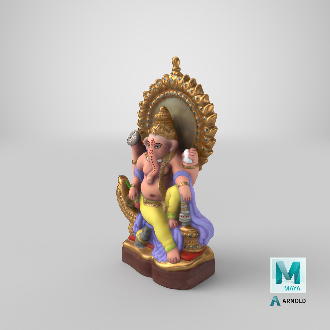 Ganesha Colored Statue C4D 3D model https://p.turbosquid.com/ts-thumb/h0/nBxNer/G3/stemcell_maya_arnold_render/png/1662624235/1920x1080/fit_q87/30d85272cdd1cadbae4c7c4dd7a2ba27eb77cc91/stemcell_maya_arnold_render.jpg