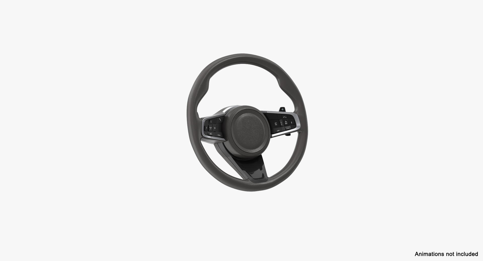 Steering Wheel Airbag Animation 3D Model TurboSquid 1263377