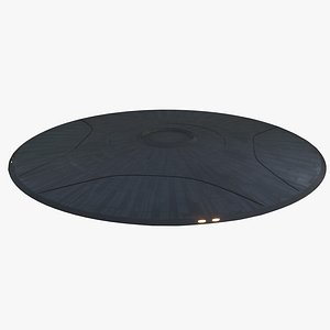 Alien Spaceship - Flying Saucer 3D model