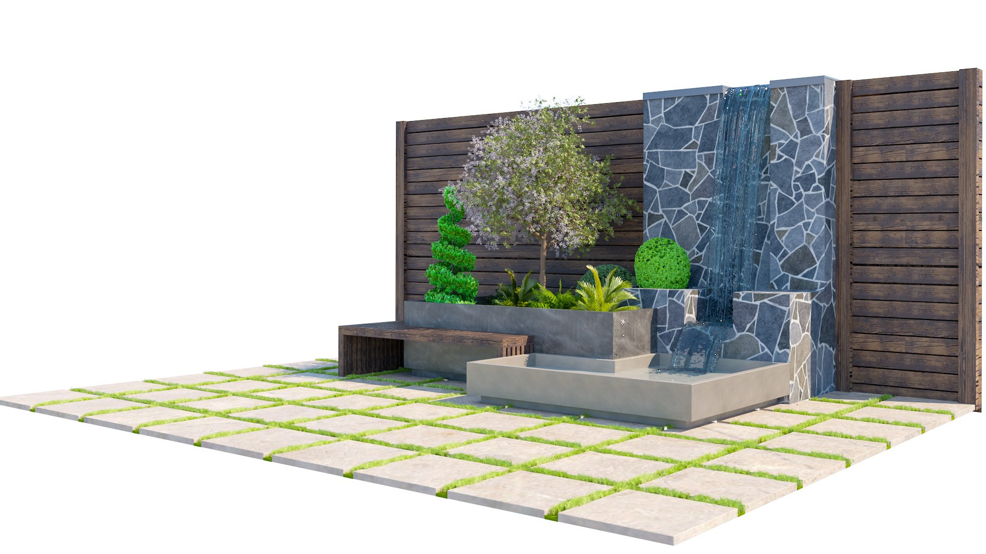 Outdoor Water Wall  Zen Garden Composition model https://p.turbosquid.com/ts-thumb/h0/rITltc/UM/render1/jpg/1770029402/1920x1080/fit_q87/7bea2db28c8e430b708082dd3a5d6ef02ef8ea77/render1.jpg