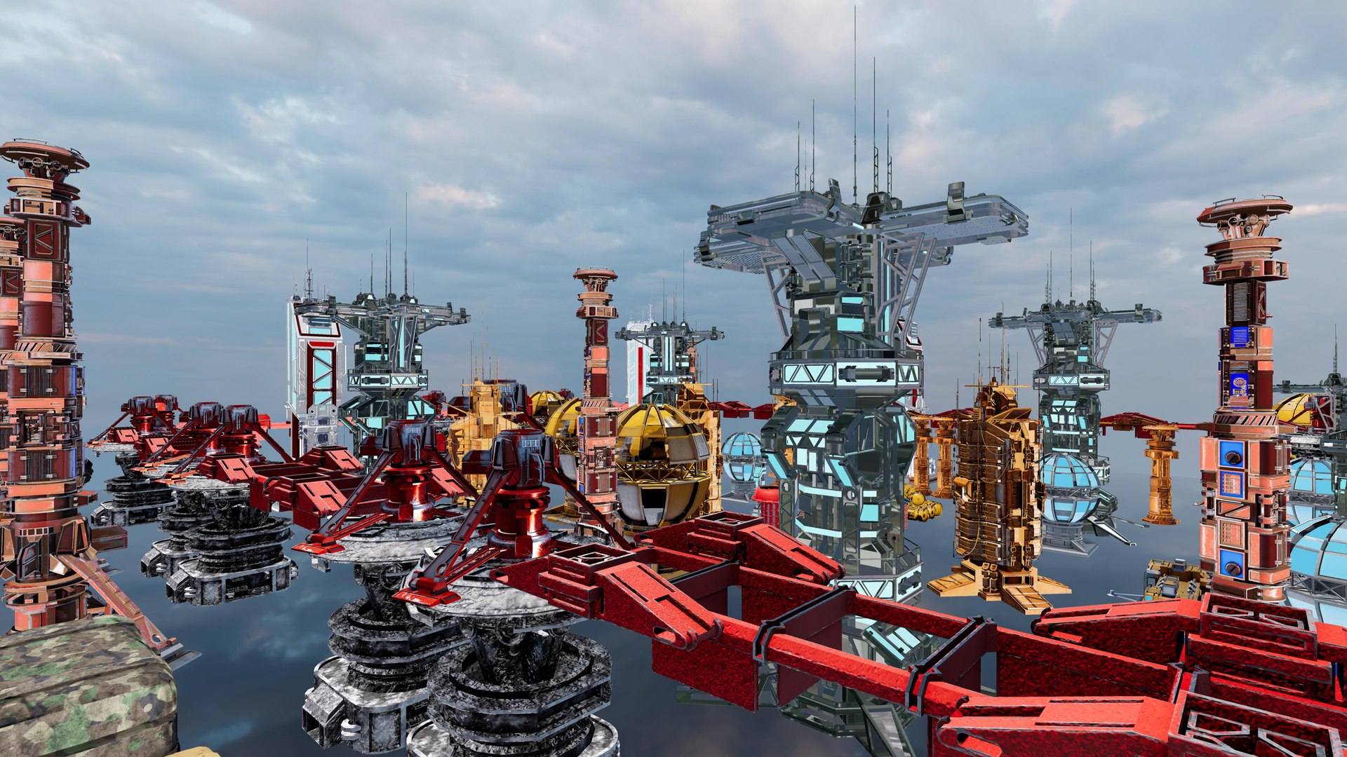 Cyberpunk Sci Fi Mega Structures Buildings package Game Ready 3D https://p.turbosquid.com/ts-thumb/h0/uWpQ9H/Z9/8k/jpg/1764631496/1920x1080/fit_q87/ece651b8812abeb3ab437228f9cfbc89fbae82c1/8k.jpg