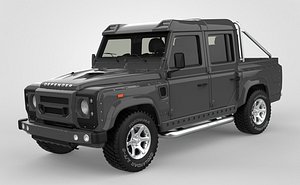 3D Land Rover Defender model