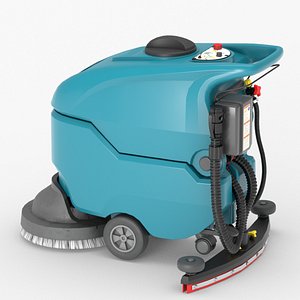 Floor Scrubber Machine 3D model