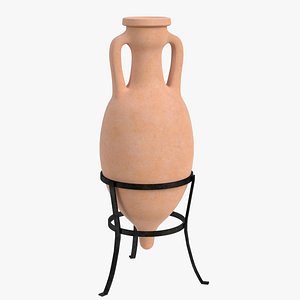 roman amphora stand 2 3D
