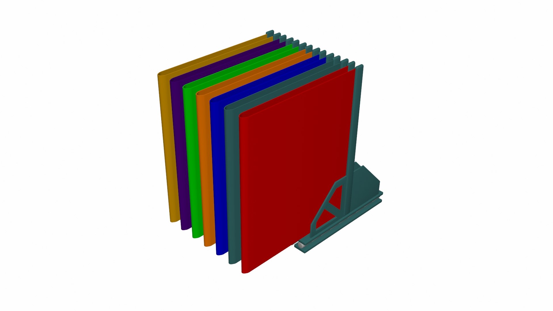 3D Model Filing Rack - TurboSquid 1835771