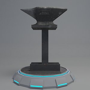 industry tool anvil 3D model