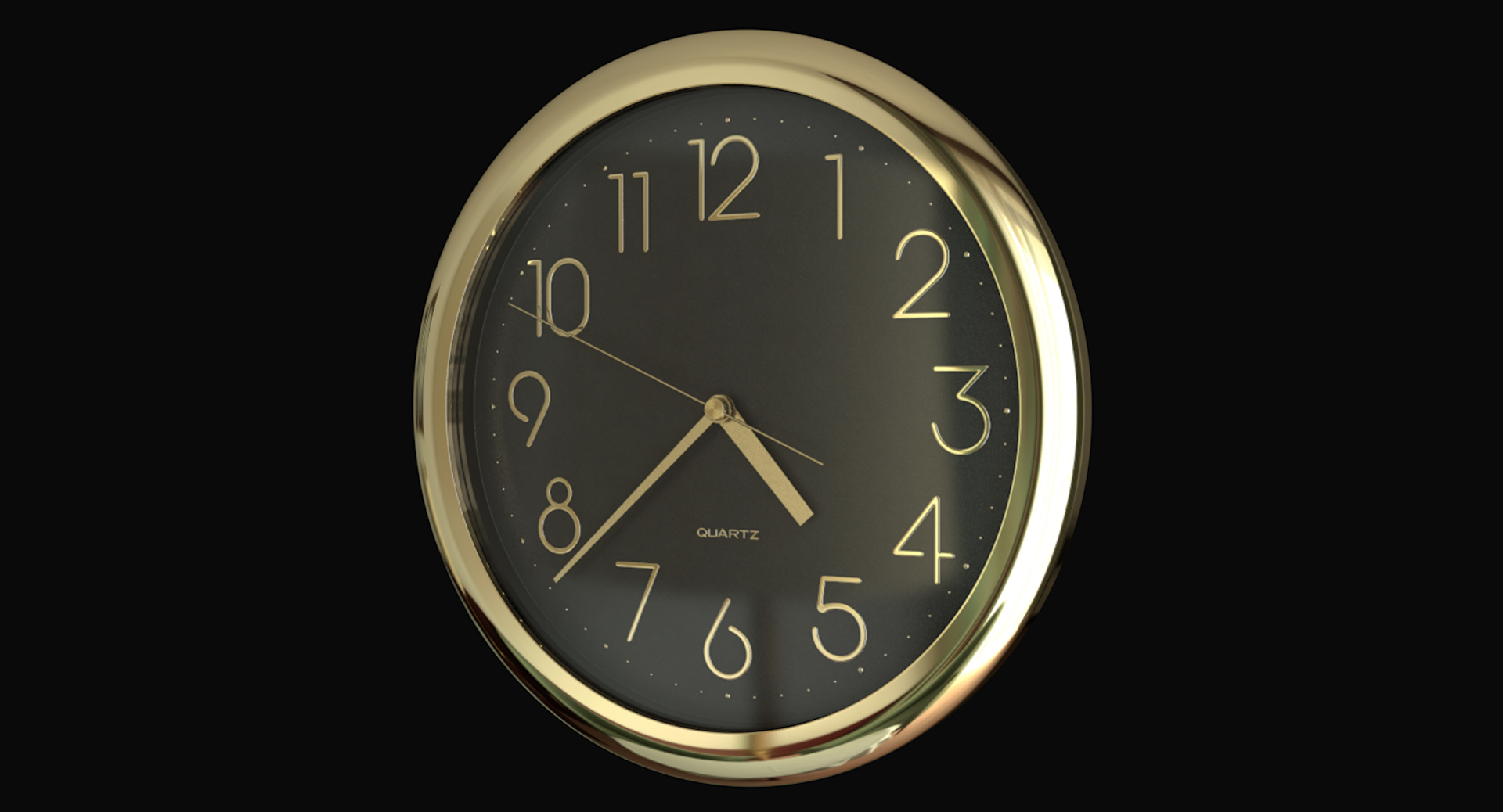 3D Model Realistic Wall Clock Rig - TurboSquid 1292766