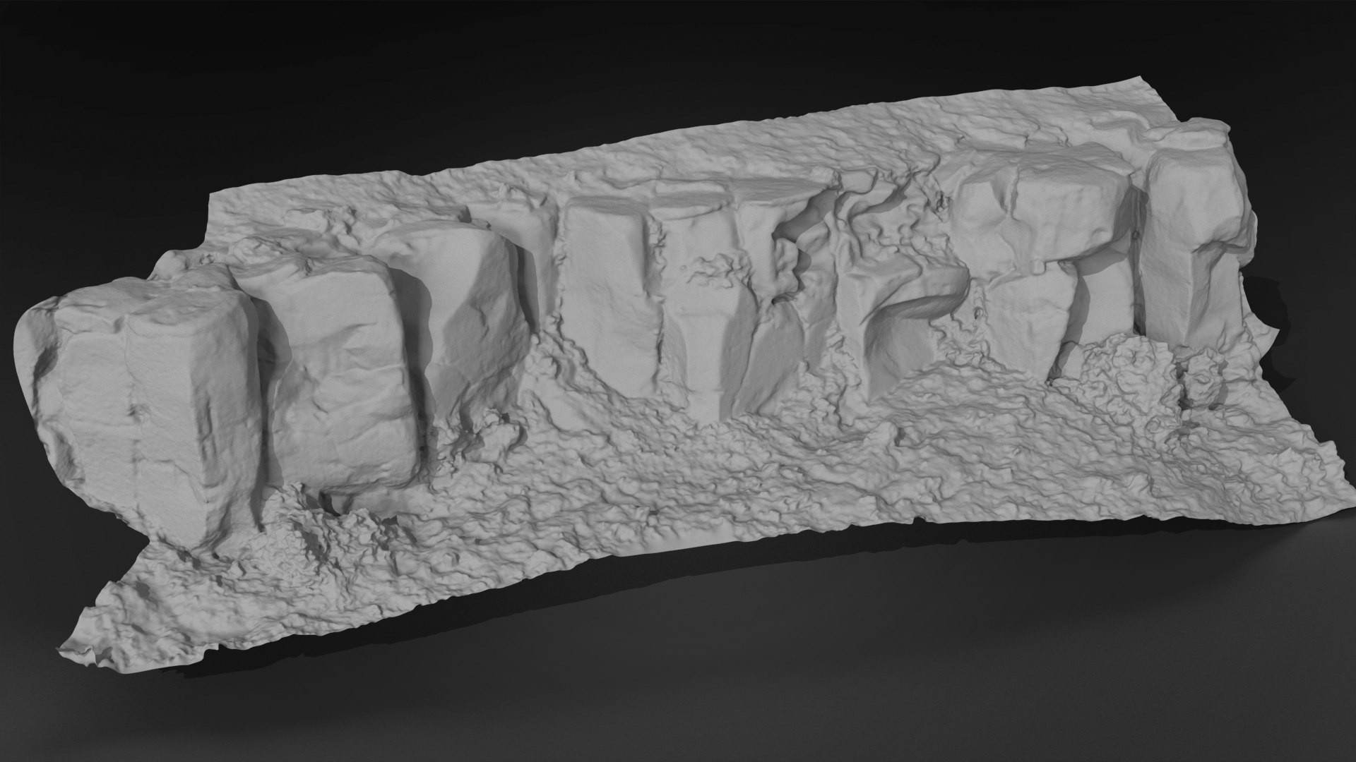 3D model mountain rock scanned pack - TurboSquid 1585417