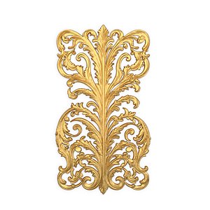 Classic decor ornament carved 40 3D model