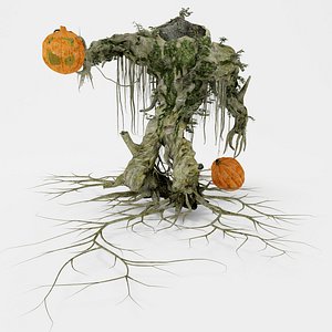 headless horseman tree 3D model