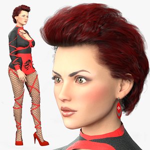 Realistic Rigged Hot  Sexy Girl-Lira Character