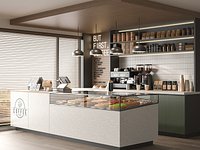 Coffeeshop Coffeehouse Cashier Barista Station Coffee shop