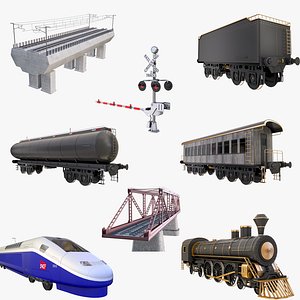 3D Railroad Pack 3