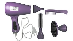 hair dryer 3D model