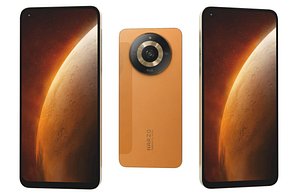 Realme Narzo 60 Mars Orange Low Poly