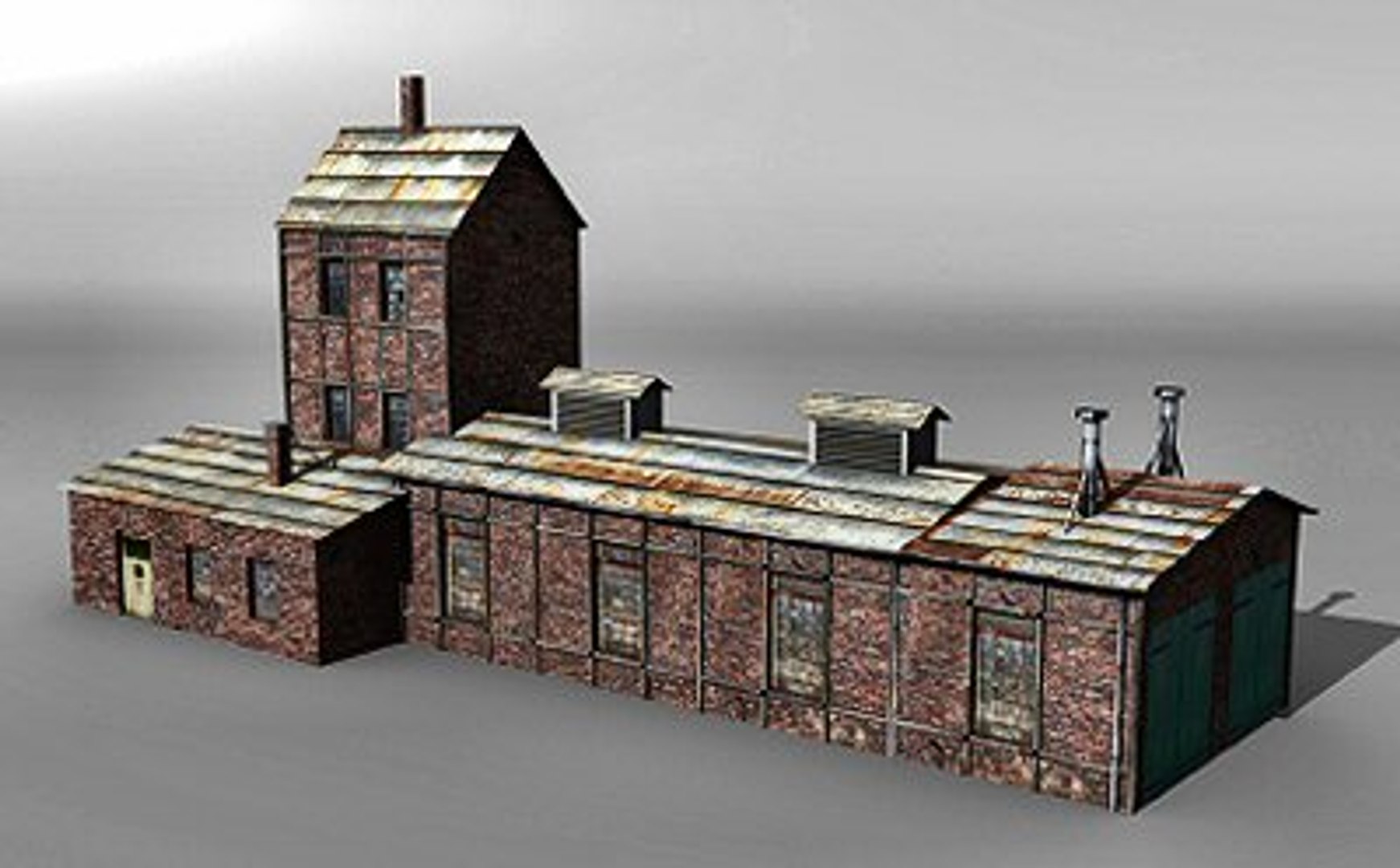 3d Train Shed