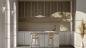 kitchen design 02 FBX 3D model