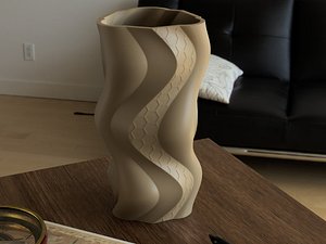 KÄHLER Primavera Ceramic Vases 3d model