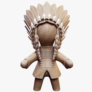 Wooden Boy Sioux