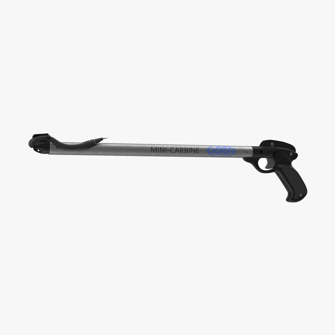 Underwater Speargun 2 3D Model 3D model preview