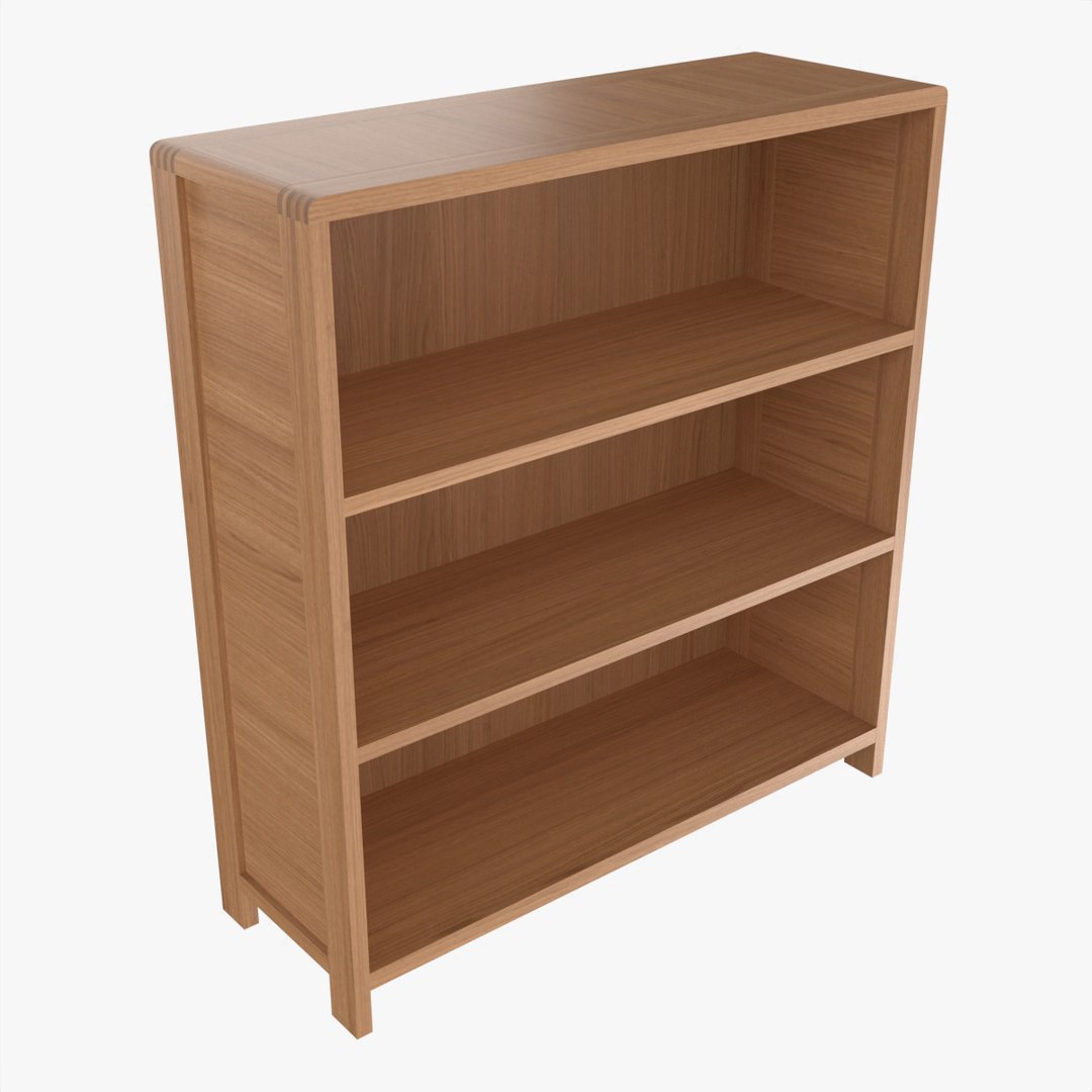 Low Bookcase Ercol Bosco 3D Model TurboSquid 1988336