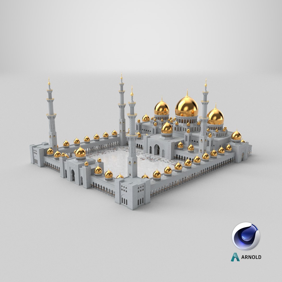 Majestic Islamic Monument with Gilded Roofs White 3D https://p.turbosquid.com/ts-thumb/h1/fGgdXa/9y/stemcell_cinema_4d_arnold_render/png/1768817462/1920x1080/fit_q87/a802301f2c8c23595ab52946bb49f0075b72fec1/stemcell_cinema_4d_arnold_render.jpg