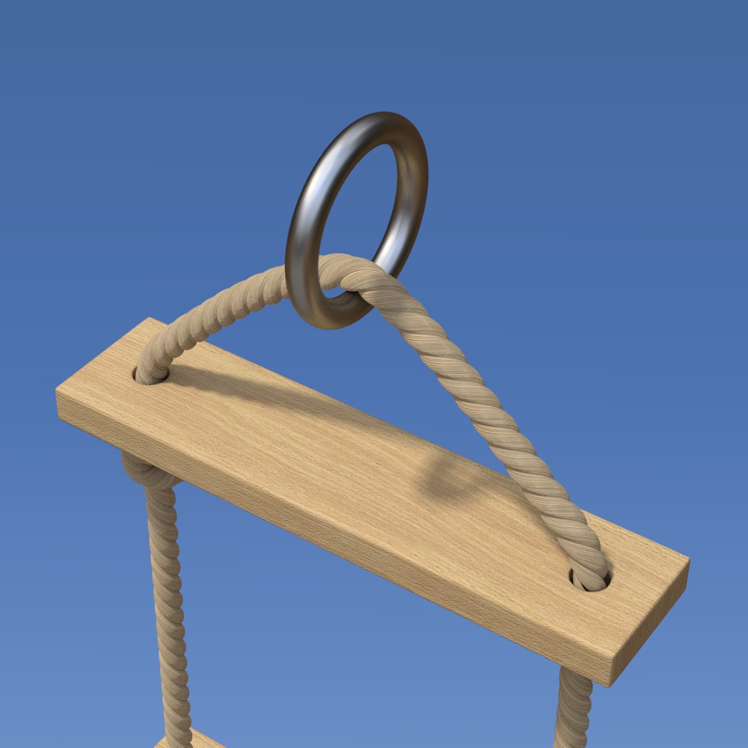 Rope Ladder 3D Model - TurboSquid 1233715