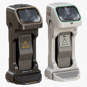 Sci-fi Console Station V3 model