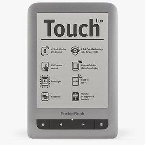 3d model pocketbook touch 2