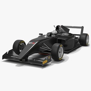 Tatuus BF3-020 BRDC British F3 Car Season 2020 Carbon