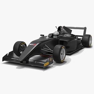 Tatuus BF3-020 BRDC British F3 Car Season 2020 Carbon