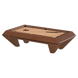MILLENNIUM LEATHER BILLIARD POOL TABLE