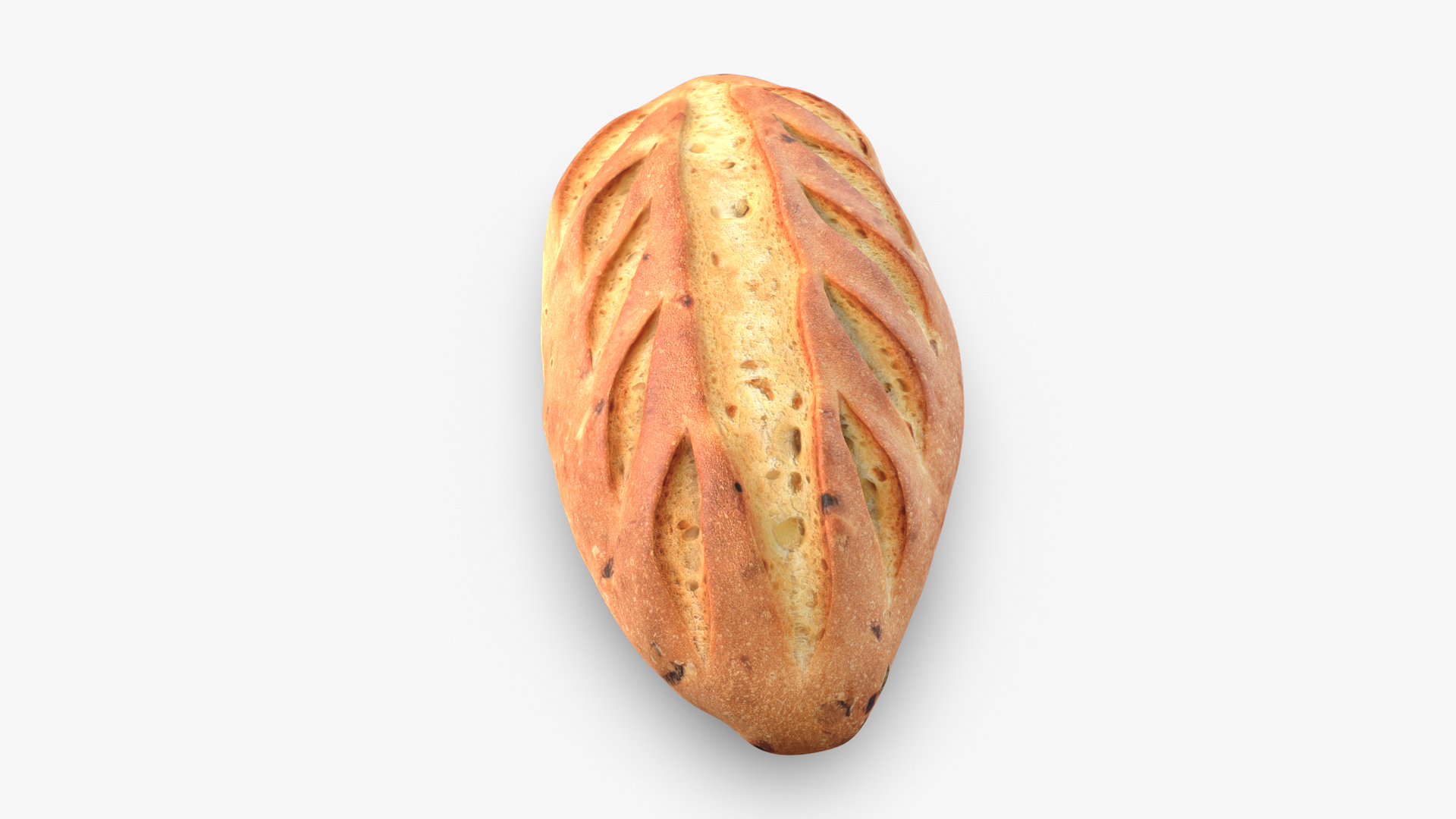 Loaf With Pattern 3D - TurboSquid 2227548