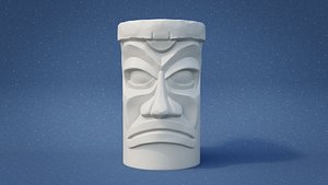 Tiki Totem Pole V2