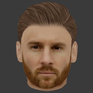 Male: Lowoly Hair for game