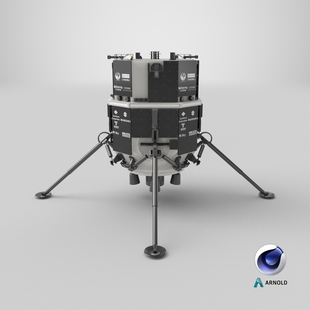 3D Lunar Lander Hakuto-R PBR https://p.turbosquid.com/ts-thumb/h1/upA0UY/Ao/stemcell_cinema_4d_arnold_render/png/1752091823/1920x1080/fit_q87/114bc6cd510a4022e0cdfe8e526d6193d98c62f4/stemcell_cinema_4d_arnold_render.jpg