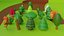 3D model Low Poly Tree Pack