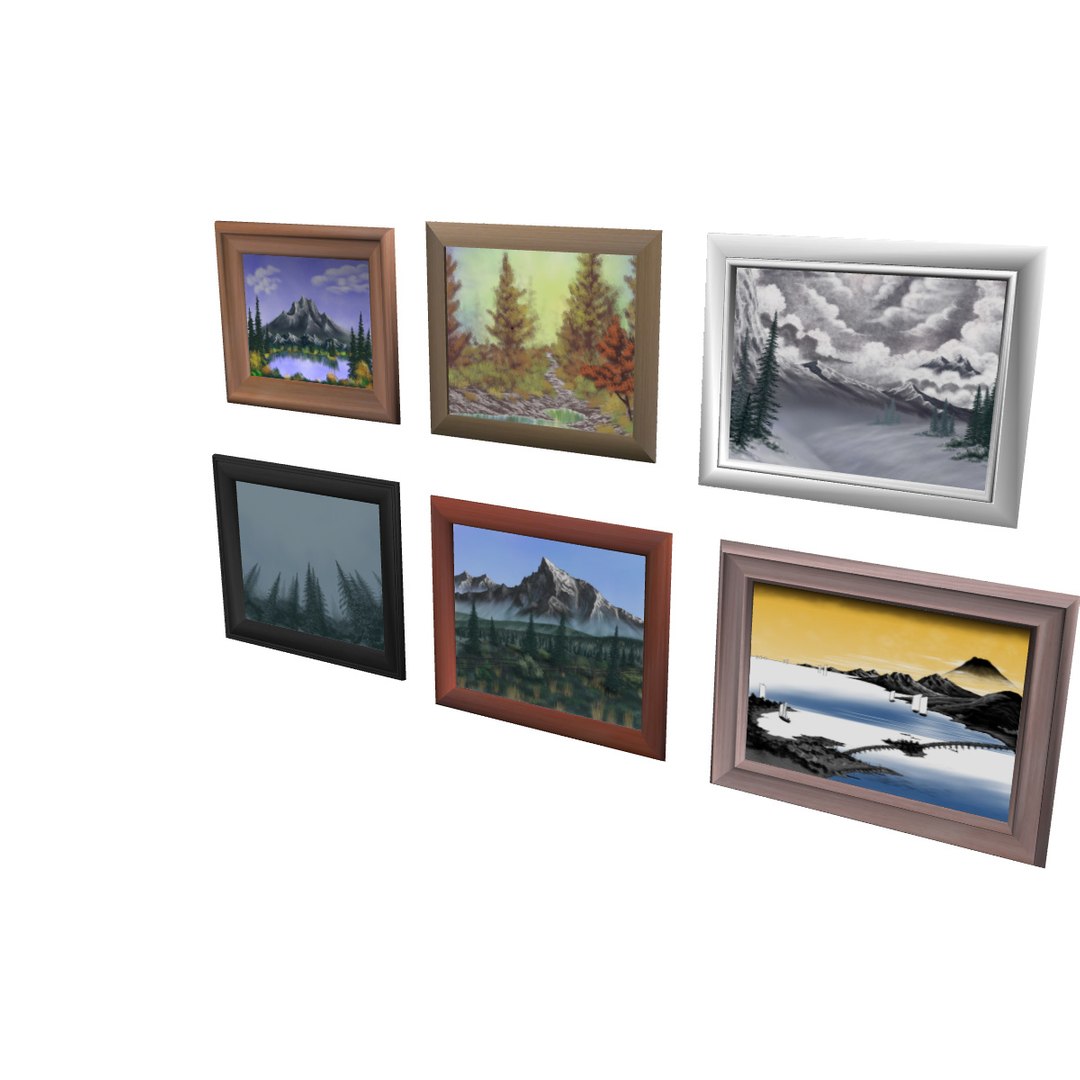 paintings frame 3D model https://p.turbosquid.com/ts-thumb/h2/2kn9QA/BiWyPtCA/image12/jpg/1506581096/1920x1080/fit_q87/e49556fcc6f5ead6a1f7a378981a87930bb90ea7/image12.jpg