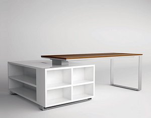 modern office desk 3d max