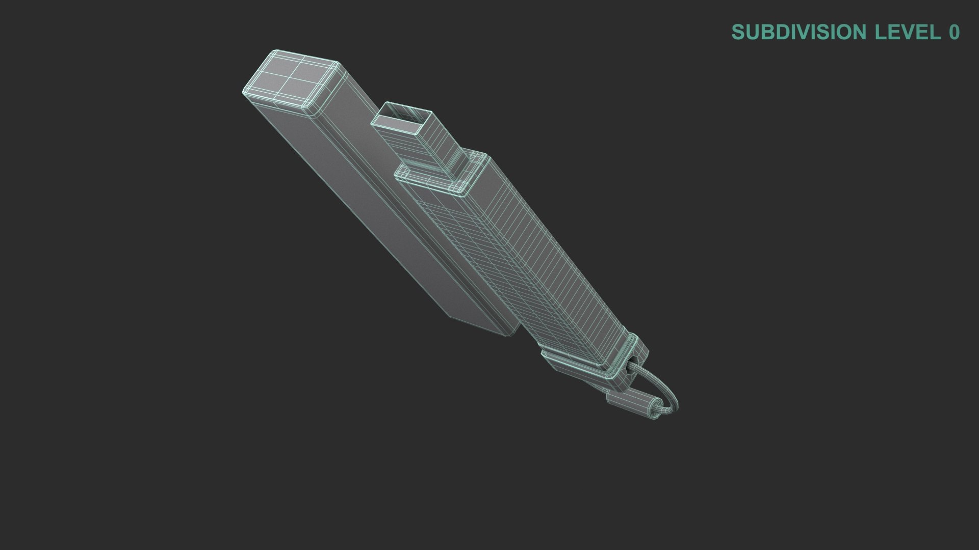 Encrypted Flash Drive 3D model https://p.turbosquid.com/ts-thumb/h2/9Snab1/xm/wireframe0009/jpg/1677818571/1920x1080/fit_q87/d45119e57343147e3e72cdfdb8bdcc376b8dadfb/wireframe0009.jpg