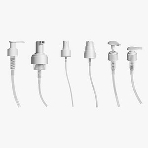 Dispensers Set 3D model