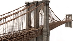 3D Brooklyn Bridge